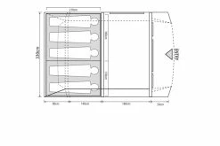 Outdoor Revolution Camp Star 500 Air Tent Package Deal -outdoor camping shop 34115 3