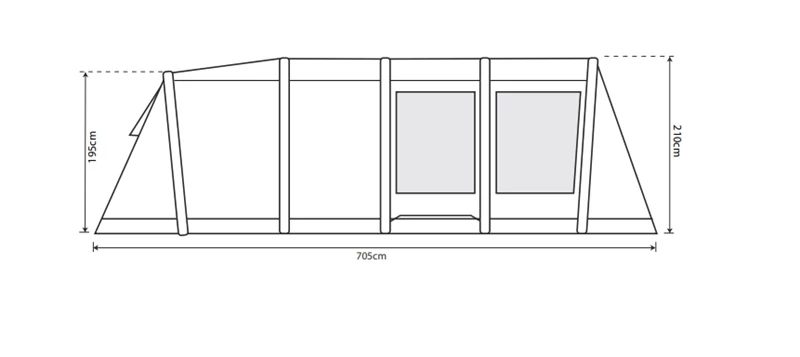 Outdoor Revolution Camp Star 600 Air Tent Package Deal 7 Outdoor Revolution Camp Star 600 Air Tent Package Deal - Image 5