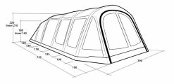 Outwell Wood Lake 6ATC Air Tent 2023 -outdoor camping shop 34119 20
