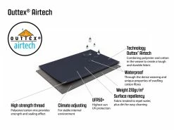 Outwell Wood Lake 6ATC Air Tent 2023 -outdoor camping shop 34119 22