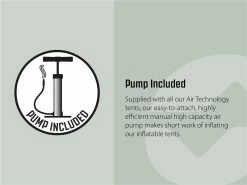 Outwell Avondale 6PA Air Tent 2023 -outdoor camping shop 34143 32