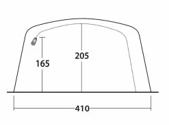 Outwell Avondale 6PA Air Tent 2023 -outdoor camping shop 34143 4