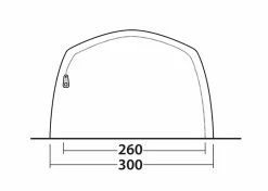 Outwell Ashwood 5 Tent 2023 -outdoor camping shop 34149 4