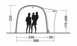 Outwell Shalecrest Drive Away Awning 2023 -outdoor camping shop 34157 4