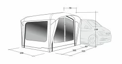 Outwell Crossville 250SA Air Drive Away Awning 2023 -outdoor camping shop 34159 2