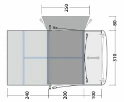 Outwell Jonesville 440SA Flex Air Drive Away Awning 2023 -outdoor camping shop 34161 3 1