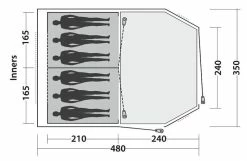 Easy Camp Huntsville 600 Tent 2023 -outdoor camping shop 34170 4