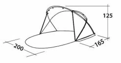 Easy Camp Shell Shelter 2023 -outdoor camping shop 34182 3
