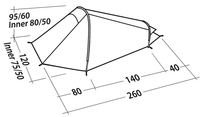 Easy Camp Geminga 100 Compact Tent 2023 19 Easy Camp Geminga 100 Compact Tent 2023 - Image 17