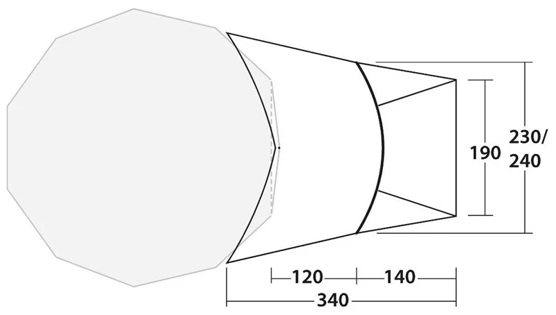 Robens PRS Tipi Extension 2023 7 Robens PRS Tipi Extension 2023 - Image 5