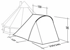 Robens PRS Tipi Extension 2023 16 Robens PRS Tipi Extension 2023 -outdoor camping shop 34193 5