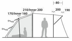 Robens Wolf Moon 5XP TC Tent 2023 -outdoor camping shop 34196 3
