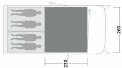 Outwell Greenwood 4 Flat Woven Carpet 2023 -outdoor camping shop 34215 1