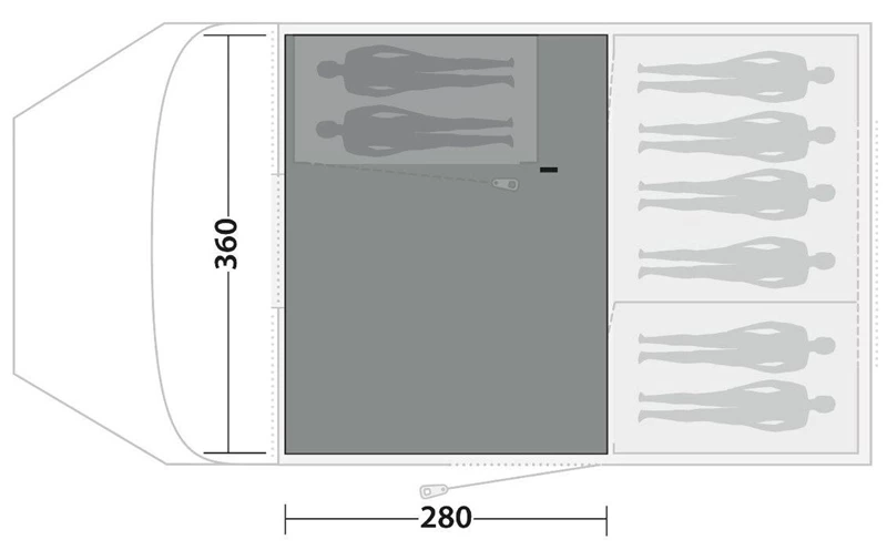Easy Camp Palmdale 800 Lux Carpet 2023 4 Easy Camp Palmdale 800 Lux Carpet 2023 - Image 2