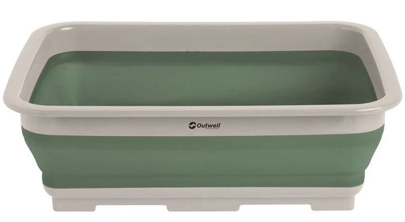 Outwell Collaps Wash Bowl Shadow Green 3 Outwell Collaps Wash Bowl Shadow Green