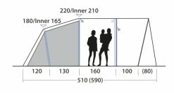 Outwell Hayward Lake 4ATC Air Tent Package Deal 2023 49 Outwell Hayward Lake 4ATC Air Tent Package Deal 2023 -outdoor camping shop 34337 5