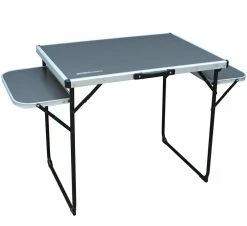 Outdoor Revolution Aluminium Camping Table With Folding Side Tables