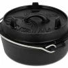 Petromax Cast Iron Dutch Oven 1.6L - 1.6L -outdoor camping shop 34519