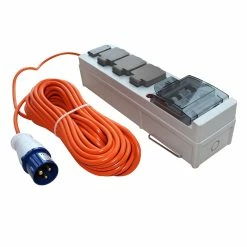 Outdoor Revolution Mobile Mains Power With USB 15m Cable - Each