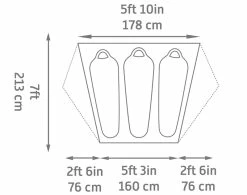 Kelty All Inn 3P Tent - Each 14 Kelty All Inn 3P Tent - Each -outdoor camping shop 34543 3