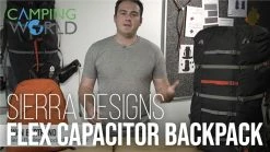 Sierra Designs Flex Capacitor 60-75 Litre Rucksack - M/L Bearing Blue -outdoor camping shop 34703 3