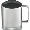 Klean Kanteen Camp Mug 12oz (355ml) - Brushed Stainless -outdoor camping shop 34833