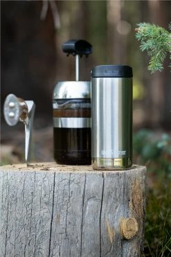 Klean Kanteen Insulated TKWide 12oz (355ml) Brushed Stainless Bottle - With Café Cap -outdoor camping shop 34835 7