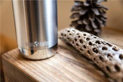 Klean Kanteen Insulated TKWide 12oz (355ml) Brushed Stainless Bottle - With Café Cap -outdoor camping shop 34835 8