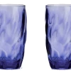 Flamefield Acrylic Tall Ice Tumblers Blue - Pack Of 2 -outdoor camping shop 34890