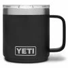 Yeti Rambler 10oz (296ml) Mug With Magslider Lid - Black -outdoor camping shop 34899