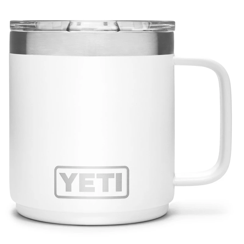 Yeti Rambler 10oz (296ml) Mug With Magslider Lid - Black 6 Yeti Rambler 10oz (296ml) Mug With Magslider Lid - Black - Image 4