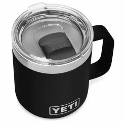 Yeti Rambler 10oz (296ml) Mug With Magslider Lid - Black 22 Yeti Rambler 10oz (296ml) Mug With Magslider Lid - Black -outdoor camping shop 34899 6