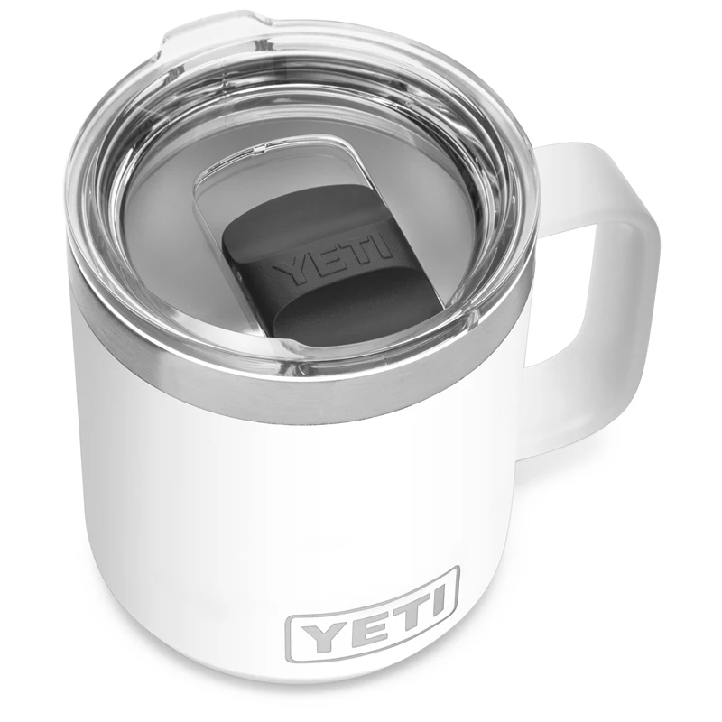 Yeti Rambler 10oz (296ml) Mug With Magslider Lid - Black 10 Yeti Rambler 10oz (296ml) Mug With Magslider Lid - Black - Image 8