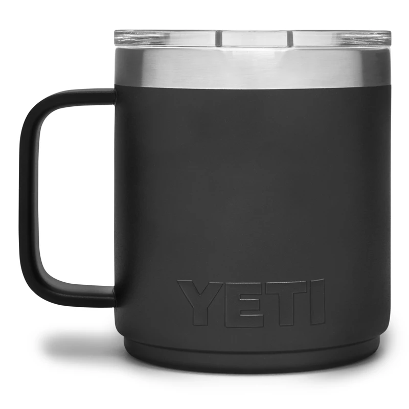 Yeti Rambler 10oz (296ml) Mug With Magslider Lid - Black 12 Yeti Rambler 10oz (296ml) Mug With Magslider Lid - Black - Image 10