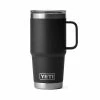 Yeti Rambler 20oz (591ml) Travel Mug - Black 2 Yeti Rambler 20oz (591ml) Travel Mug - Black -outdoor camping shop 34904