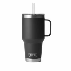 Yeti Rambler 35oz (994ml) Straw Mug - Black