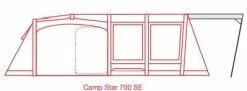 Outdoor Revolution Camp Star 700SE / 900SE Front Canopy -outdoor camping shop 34966 2