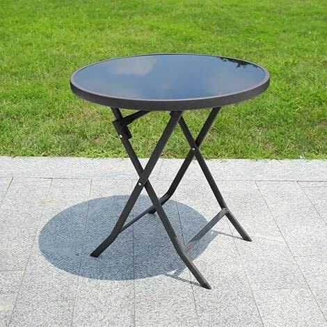 Redwood Leisure Round Folding Side Drinks Table - Each 4 Redwood Leisure Round Folding Side Drinks Table - Each - Image 2