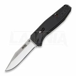 SOG Flare SAT Satin Folding Knife FLA1001-CP