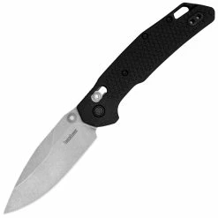 Kershaw Knives Kershaw Heist, 3.2" D2 DuraLock Blade, Black GFN Handle - 2037