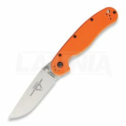 Ontario RAT II Linerlock Orange Folding Knife 8860OR