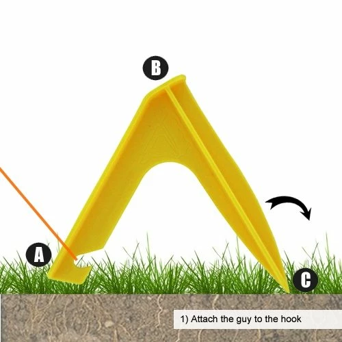 Delta Ground Anchor Ultimate Tent Peg - Each 5 Delta Ground Anchor Ultimate Tent Peg - Each - Image 3
