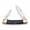 Hen & Rooster Canoe Buffalo Horn Folding Knife -outdoor camping shop 71904 HR252BH 01