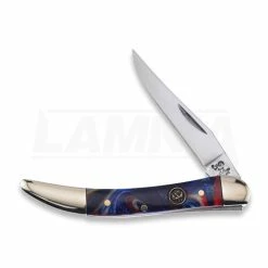 Hen & Rooster Toothpick Star Resin Folding Knife