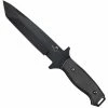 Bear OPS Bear Tac Fixed Blade Knife -outdoor camping shop opplanet bear ops bear tac fixed blade knife 4 88in 1095 carbon steel black textured g10 black epoxy powder coated handle cc 110 b4 b main