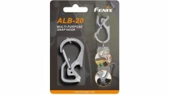 Fenix Multi-Purpose Snap Hook -outdoor camping shop opplanet fenix multi purpose snap hook flat screwdriver bottle opener key ring hanging hook silver alb 20 av 2