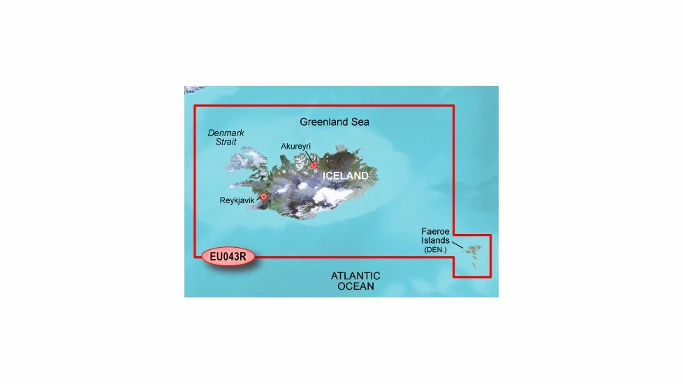 Garmin Blue Chart G2 - Iceland And Faeroe Islands 4 Garmin Blue Chart G2 - Iceland And Faeroe Islands - Image 2