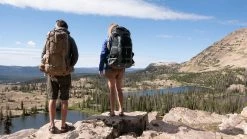 Granite Gear Blaze 60 Backpack - Men's -outdoor camping shop opplanet granite gear blaze 60 backpack mens clay brown gingham walleye long 5000027 7007 main 1