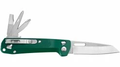 Leatherman FREE K2 Folding Knives/Multi-tools -outdoor camping shop opplanet leatherman free k2 folding knives multi tool 3 3in 420hc ss evergreen 832893 av 1