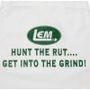 LEM Products Hunt The Rut Apron 2 LEM Products Hunt The Rut Apron -outdoor camping shop opplanet lem products apron hunt the rut get into the grind white 1140 main